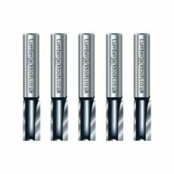 Lumberjack 1/4" Kitchen Worktop Router Cutter 5 Pack 12mm X 19mm Flute