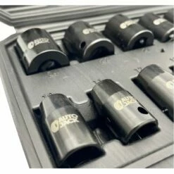 Autojack 13 Piece 1/2" Sq. Drive Metric Impact Socket Set -Lumberjack shop 13pc 7