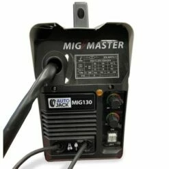 Autojack MIG Welder 130Amp Gasless Including Torch & Weld Wire -Lumberjack shop 2 mig130