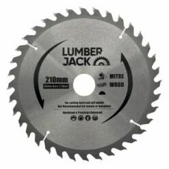 Lumberjack 210mm 36 Tooth Circular Saw Blade 30mm Bore
