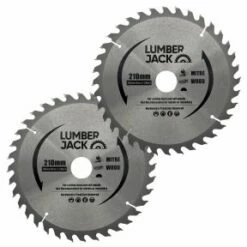 Lumberjack 210mm 36T & 48T Circular Saw Blades 30mm Bore