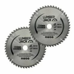 Lumberjack 254mm 24T & 48T Circular Saw Blades 30mm Bore