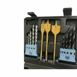 Lumberjack 46 Piece Drill Bit Set HSS Metal Wood Plastic Masonry -Lumberjack shop DBS463