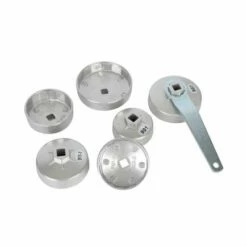 Autojack 23pcs Oil Filter Removal Cap Cup Wrench Socket Tool Kit Compatible For BMW VW Universal -Lumberjack shop OFW23P 5