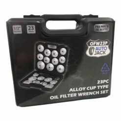 Autojack 23pcs Oil Filter Removal Cap Cup Wrench Socket Tool Kit Compatible For BMW VW Universal -Lumberjack shop OFW23P 9.jpg