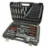 Autojack 216 Piece Metric Socket Set 1/2", 3/8" & 1/4" -Lumberjack shop SS216SS 01