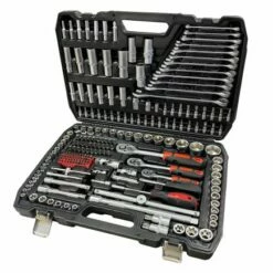 Autojack 216 Piece Metric Socket Set 1/2", 3/8" & 1/4"