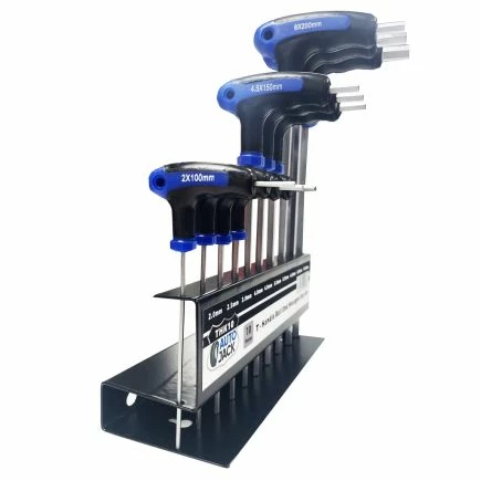 Autojack 10 Piece T-Handle Metric Hex Key Set 4 Autojack 10 Piece T-Handle Metric Hex Key Set - Image 2