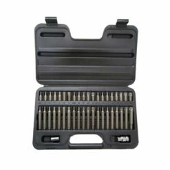 Autojack 42 Piece TRX-Star Hex Ribe Spline Bit Socket Set