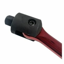 Autojack 600mm 1/2" Sq Drive Breaker Bar With Flexi Knuckle Red -Lumberjack shop bb600r 5 1