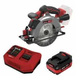 Lumberjack 20V Circular Saw 1x 4Ah Battery & Fast Charger