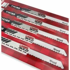 Lumberjack JSBT101BR T Shank Jigsaw Blades 5 Pack -Lumberjack shop jigbr 2