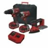 Lumberjack Cordless 20V Twin Kit Combi Drill Impact Driver Drill & Detail Sander With 4A Batteries & Fast Charger 1 Lumberjack Cordless 20V Twin Kit Combi Drill Impact Driver Drill & Detail Sander With 4A Batteries & Fast Charger -Lumberjack shop kit3 10