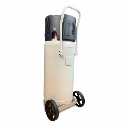 Autojack Portable 50 Litre Air Compressor Oil Free Vertical Tan 230V 4 Autojack Portable 50 Litre Air Compressor Oil Free Vertical Tan 230V - Image 2