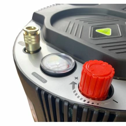 Autojack Portable 50 Litre Air Compressor Oil Free Vertical Tan 230V 6 Autojack Portable 50 Litre Air Compressor Oil Free Vertical Tan 230V - Image 4