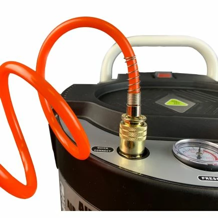 Autojack Portable 50 Litre Air Compressor Oil Free Vertical Tan 230V 7 Autojack Portable 50 Litre Air Compressor Oil Free Vertical Tan 230V - Image 5