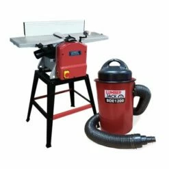 Lumberjack 10" Planer Thicknesser And 1200W Dust Extractor